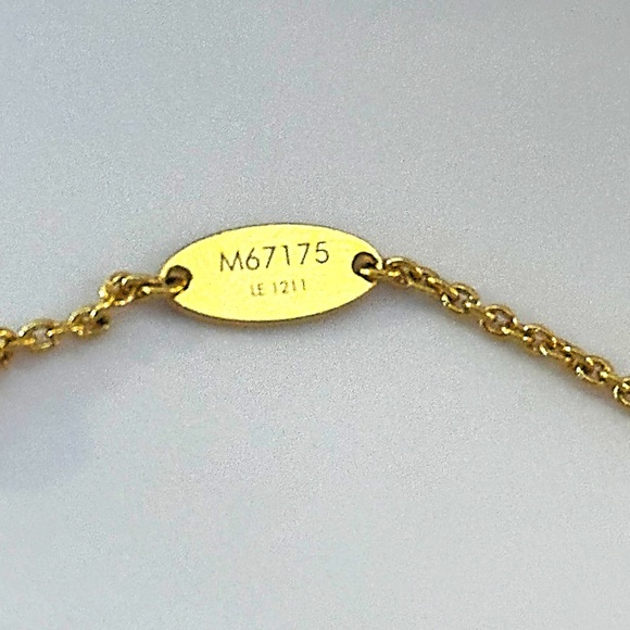 LOW START Louis Vuitton LV&ME Initial R Gold Tone Bracelet - Picture 9 of 9